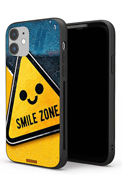 Tolwak Apple iPhone 11 Protective Case Smile Zone