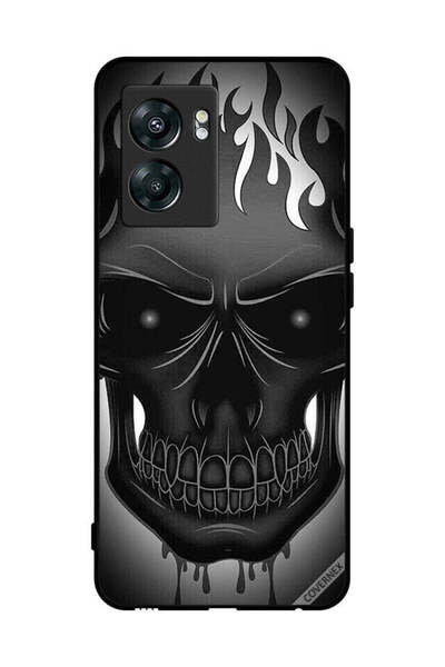 Covernex غطاء حماية لهاتف OnePlus Nord N300 - رسمة جمجمة