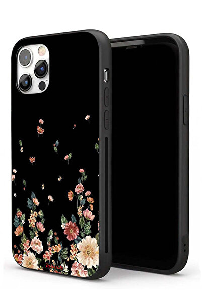 Tolwak جراب حماية لجهاز Apple iPhone 11 Pro مع زهور صغيرة في الأسفل