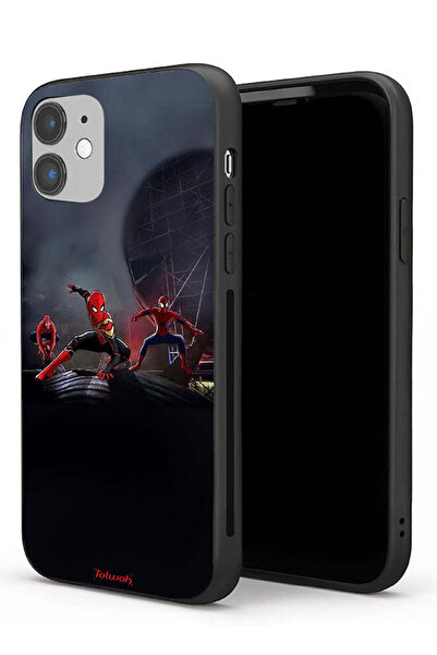 Tolwak جراب حماية لجهاز Apple iPhone 11 بثلاثة عناكب