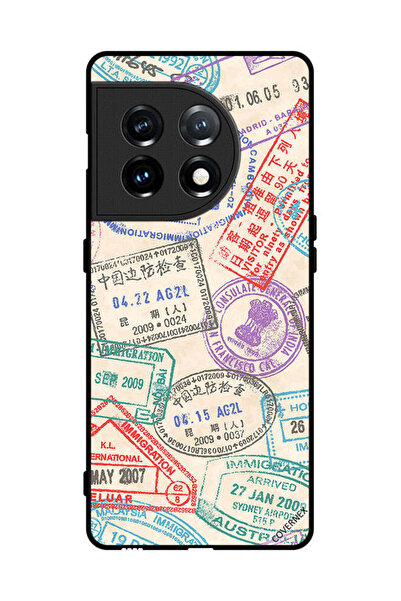 Covernex غطاء حماية لهاتف OnePlus 11 بنمط طوابع السفر