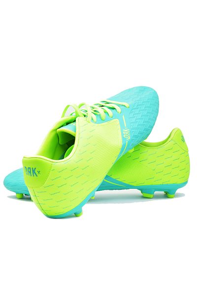 MBrands Ghete de fotbal cu suport pentru gleznă, pentru gazon sintetic / iarbă, crampoane rotunde 45 45
