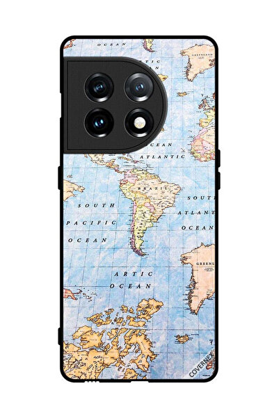 Covernex غطاء حماية لهاتف OnePlus 11 خريطة العالم