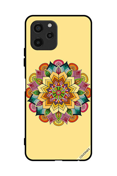 Covernex غطاء حماية لهاتف هواوي إنجوي 50z بنمط ماندالا دائري