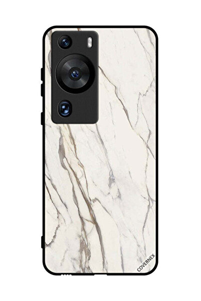 Covernex غطاء حماية لهاتف هواوي بي 60 برو بتصميم رخامي