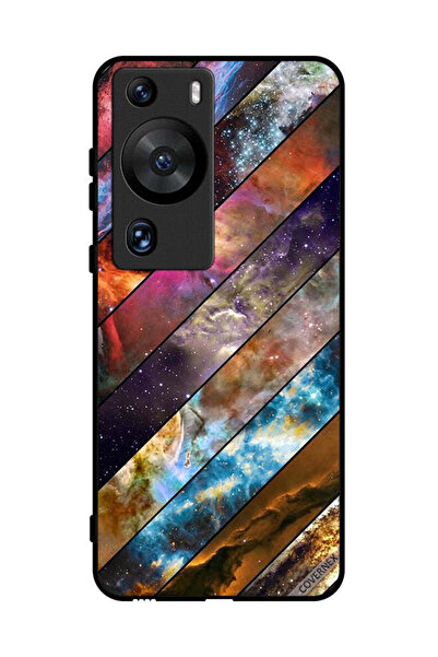 Covernex غطاء حماية لهاتف هواوي بي 60 برو بنمط مخطط