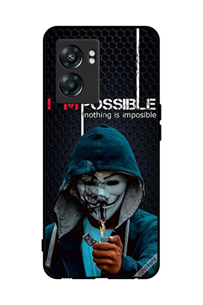 Covernex غطاء حماية لهاتف OnePlus Nord N300 - خلفية شاشة "أنا ممكن، لا شيء مس...