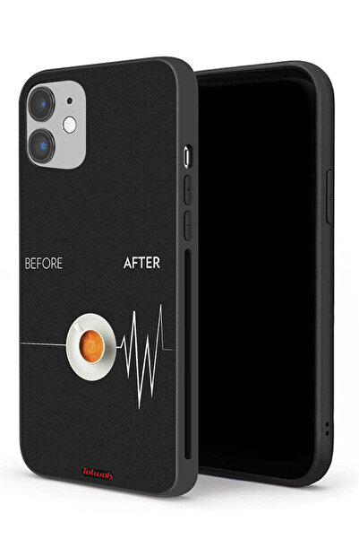 Tolwak جراب حماية لجهاز Apple iPhone 12 mini قبل وبعد