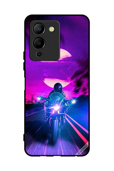 Covernex غطاء حماية لهاتف Infinix Note 12 Pro 5G - خلفية رجل على دراجة