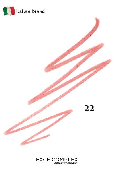 FACE COMPLEX Lip Pencil Creion De Buze L22 - Italia