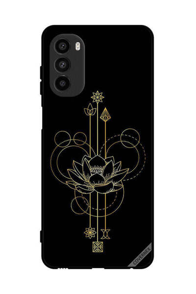 Covernex Protective Case Cover For Motorola Moto G52 Modern Flower Art
