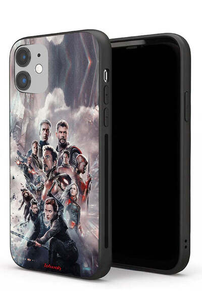 Tolwak غطاء حماية لجهاز Apple iPhone 11 من Avengers
