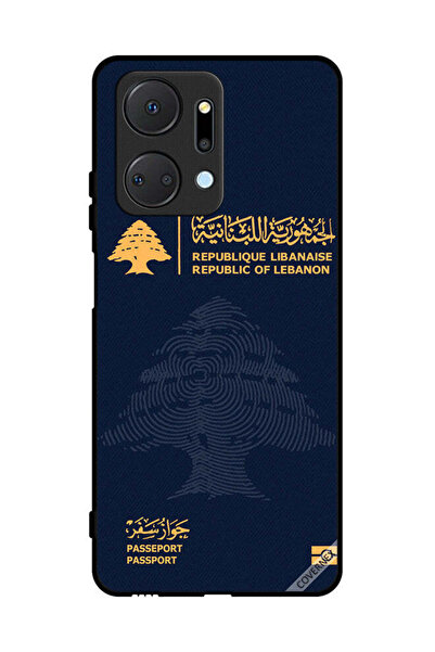 Covernex غطاء حماية لهاتف Honor X7a جواز سفر لبناني