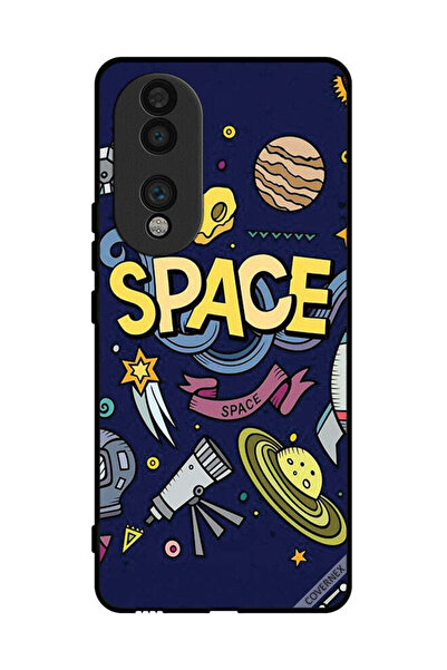 Covernex غطاء حماية لهاتف Honor 70 برسومات فنية فضائية