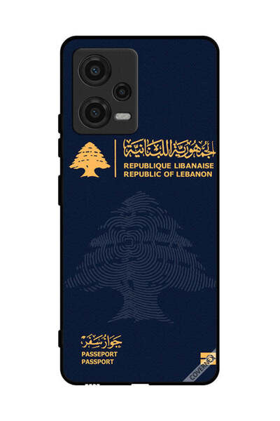 Covernex غطاء حماية لهاتف شاومي بوكو X5 جواز سفر لبناني