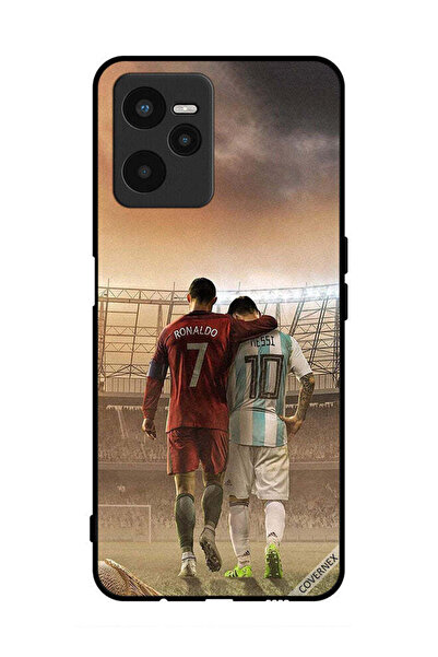 Covernex غطاء حماية لهاتف Realme C35 ميسي ورونالدو