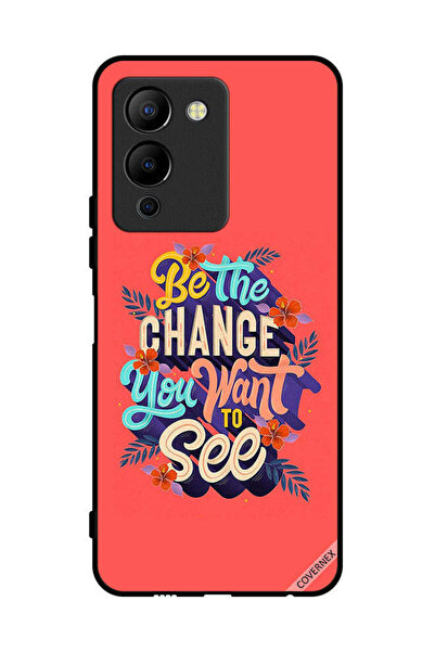Covernex غطاء حماية لهاتف Infinix Note 12 G96 كن التغيير الذي تريد رؤيته