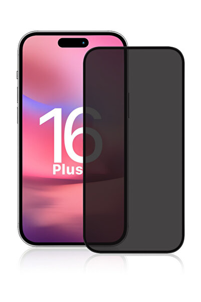 yubu iPhone 14 Pro Max/15Plus/16Plus Temperli Cam Privacy Hayalet Tam Kaplama...