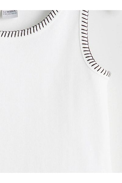 LC Waikiki Lcw Kids Crew Neck Girl's Undershirt (S5)