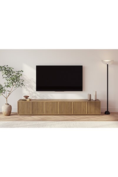 DUHO Vol Tv Ünitesi - Meşe - 220 Cm