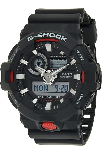 G-SHOCK men's wristwatch with analog-digital display and resin strap