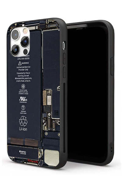 Tolwak جراب حماية لهاتف Apple iPhone 11 Pro Max بنمط دائرة الهاتف
