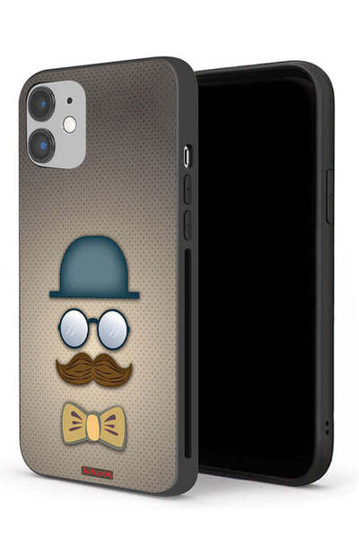Tolwak جراب حماية لجهاز Apple iPhone 12 برسومات رأس الرجل
