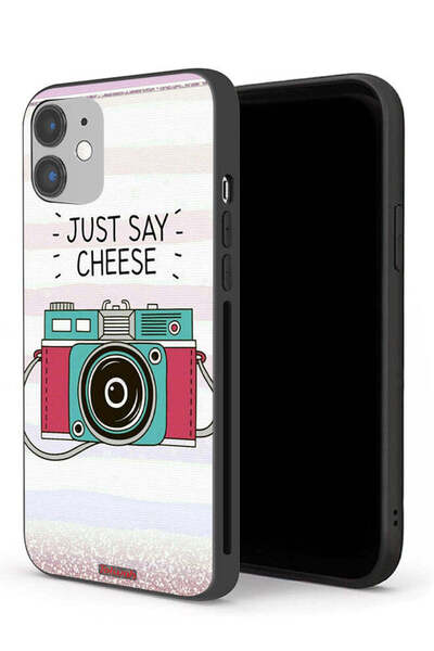 Tolwak جراب حماية لجهاز Apple iPhone 12 mini - Just Say Cheese