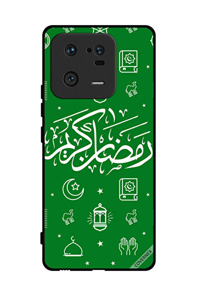 Covernex غطاء حماية لهاتف شاومي 13 برو - رمضان كريم - أخضر