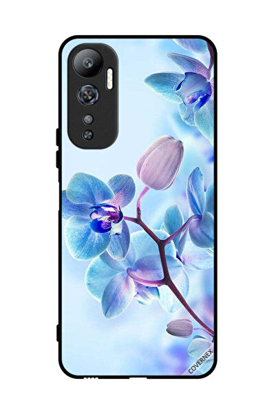 Covernex غطاء حماية لهاتف Infinix Hot 20 بنقشة زهور الأوركيد