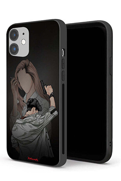 Tolwak جراب حماية لجهاز Apple iPhone 12 mini - عصابة الزوجين