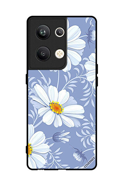 Covernex غطاء حماية لهاتف Oppo Reno 9 Pro Plus - زهور متفتحة