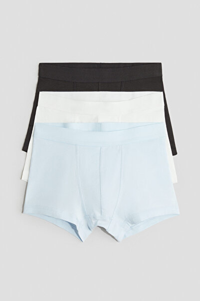 H&M 3'lü Kısa Boxer Şort