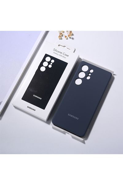 Samsung for S25 Black for Samsung Galaxy S25 Ultra/S25 Plus/S25 + Liquid Silicone Phone Case Cover Soft Ultr