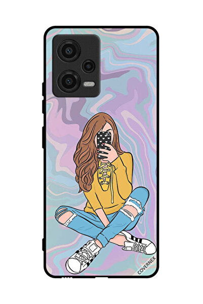 Covernex غطاء حماية لهاتف Xiaomi Poco X5 فتاة تلتقط صورة