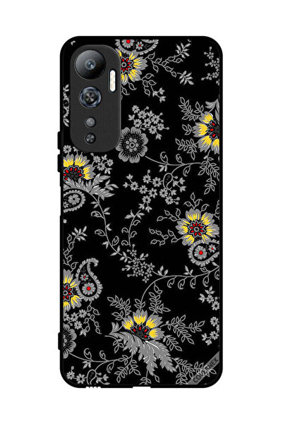 Covernex غطاء حماية لهاتف Infinix Hot 20 بخلفية زهور فنية