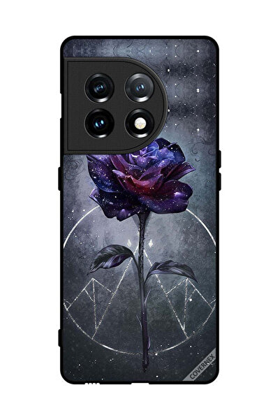 Covernex غطاء حماية لهاتف OnePlus 11 بخلفية زهور داكنة
