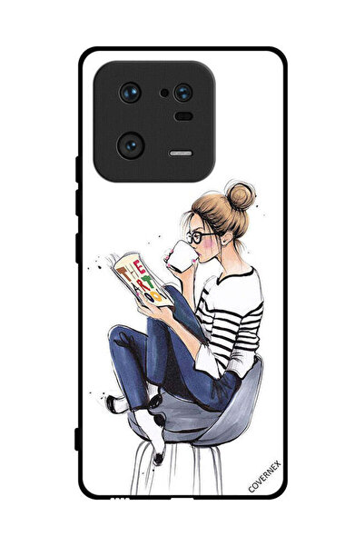 Covernex غطاء حماية لهاتف Xiaomi 13 Pro قراءة كتاب الفن