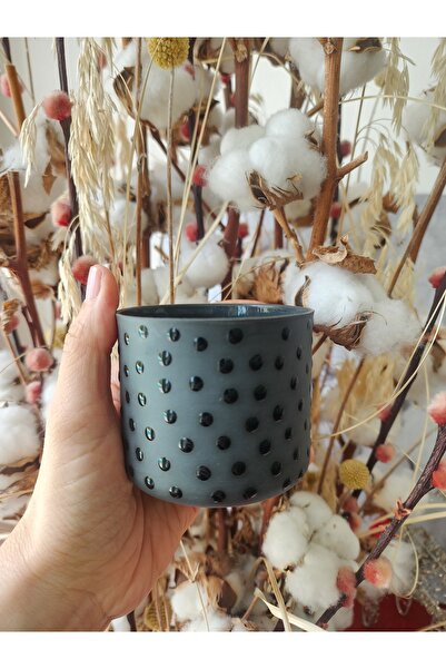 LAMONETA Elite Porcelain Black Polka Dot Cup