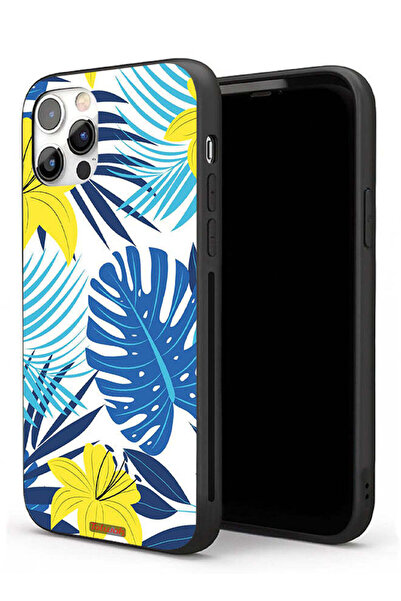 Tolwak غطاء حماية لجهاز Apple iPhone 11 Pro بتصميم ريش وزهور