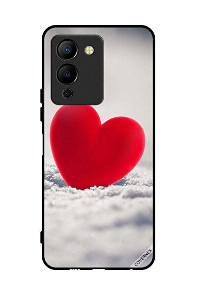 Covernex غطاء حماية لهاتف Infinix Note 12 Pro 5G بتصميم قلب أحمر جميل