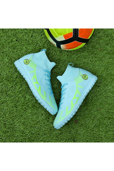 MBrands football boots, 8.2 with ankle, for synthetic turf, green color 41