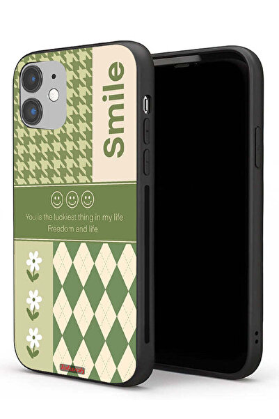 Tolwak Apple iPhone 11 Protective Case Smile Is The Luckiest Thing In My Life