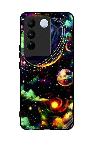 Covernex غطاء حماية لهاتف فيفو V27 - نباتات زحل