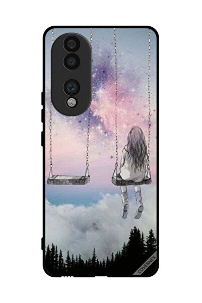 Covernex غطاء حماية لهاتف Honor 70 - فن الفتاة الوحيدة