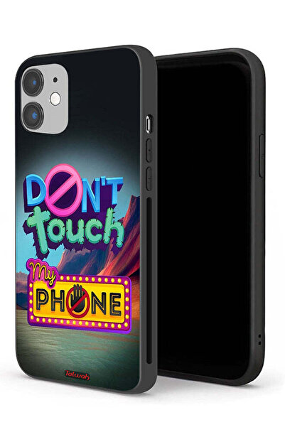 Tolwak جراب حماية لجهاز Apple iPhone 12 mini لا تلمس هاتفي