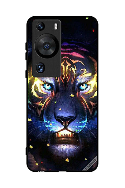 Covernex غطاء حماية لهاتف هواوي بي 60 برو - مشبك فني على شكل أسد