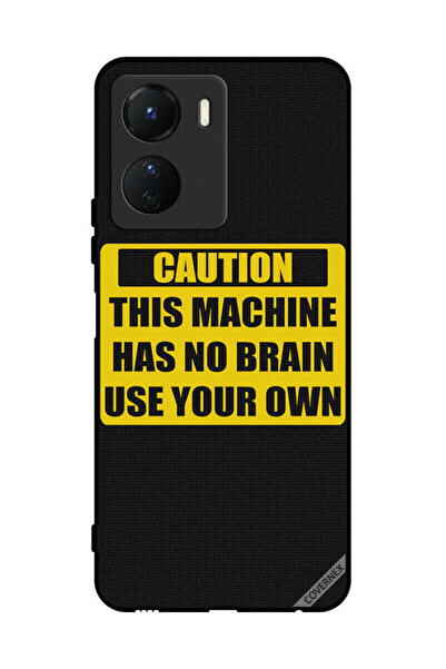 Covernex غطاء حماية لهاتف Vivo Y16 تحذير: هذا الجهاز لا يحتوي على دماغ استخدم...