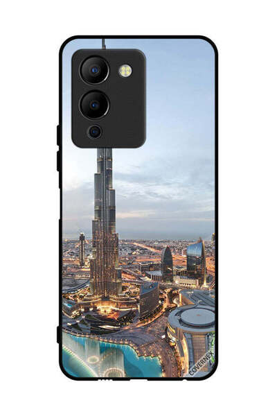 Covernex غطاء حماية لهاتف إنفينيكس نوت 12 برو 5G، منظر جميل لوسط مدينة دبي