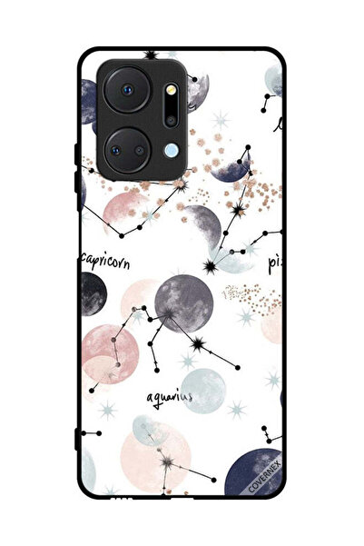 Covernex Protective Case Cover For Honor X7a Planets Paint Art
